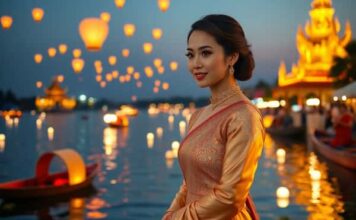ลอยกระทงปีนี้ แต่งชุดไทยแบบไหนดีให้สวยพอดีและเหมาะกับงาน ลอยกระทงปีนี้ แต่งชุดไทยแบบไหนดีให้สวยพอดีและเหมาะกับงาน